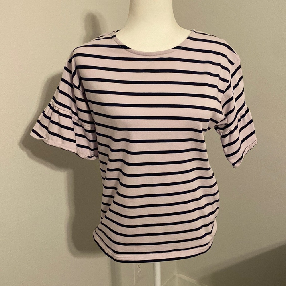 Madewell flutter sleeve tee